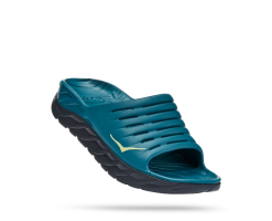 Hoka Men's Ora Recovery Slide (BCBT - Blue Coral/Butterfly)