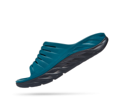 Hoka Men's Ora Recovery Slide (BCBT - Blue Coral/Butterfly) -Hoka Sales Store 1099673 BCBT 4