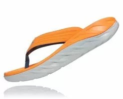 Hoka Men's Ora Recovery Flip (BOLR - Blazing Orange/Lunar Rock) -Hoka Sales Store 1099675 BOLR 4