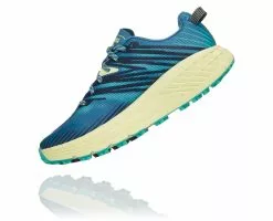 Hoka Women's Speedgoat 4 (PBLG - Provincial Blue/Luminary Green) 11 Hoka Women's Speedgoat 4 (PBLG - Provincial Blue/Luminary Green) -Hoka Sales Store 1106527 PBLG 4