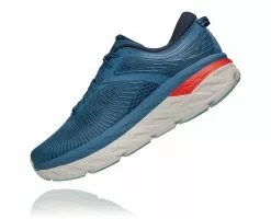 Hoka Men's Bondi 7 (RTOS - Real Teal/Outer Space) -Hoka Sales Store 1110518 RTOS 4