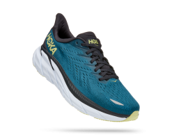 Hoka Men's Clifton 8 (BCBT - Blue Coral/Butterfly)