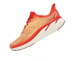 Hoka Men's Clifton 8 (FBOR - Fiesta/Blazing Orange) -Hoka Sales Store 1119393 FBOR 4