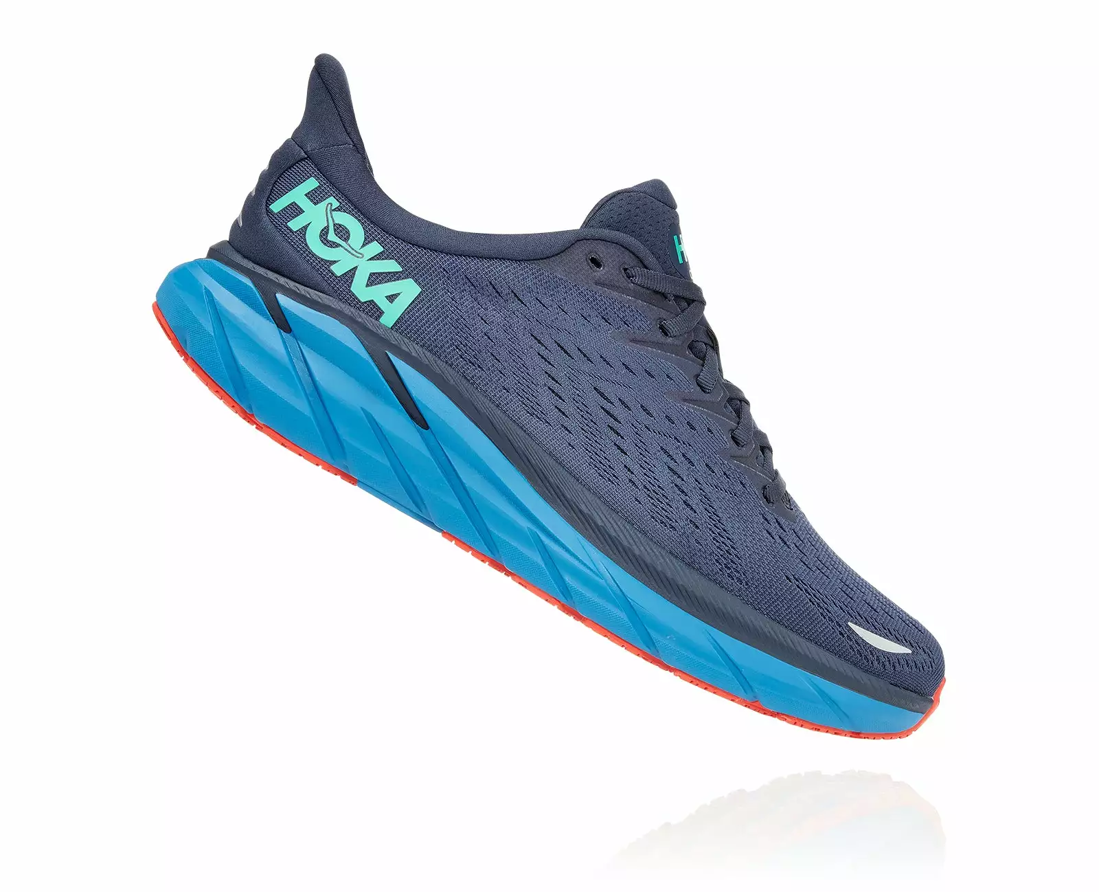 Hoka Men's Clifton 8 (OSVB - Outer Space/Vallarta Blue) 4 Hoka Men's Clifton 8 (OSVB - Outer Space/Vallarta Blue) - Image 2