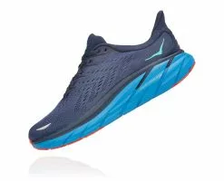 Hoka Men's Clifton 8 (OSVB - Outer Space/Vallarta Blue) 8 Hoka Men's Clifton 8 (OSVB - Outer Space/Vallarta Blue) -Hoka Sales Store 1119393 OSVB 4