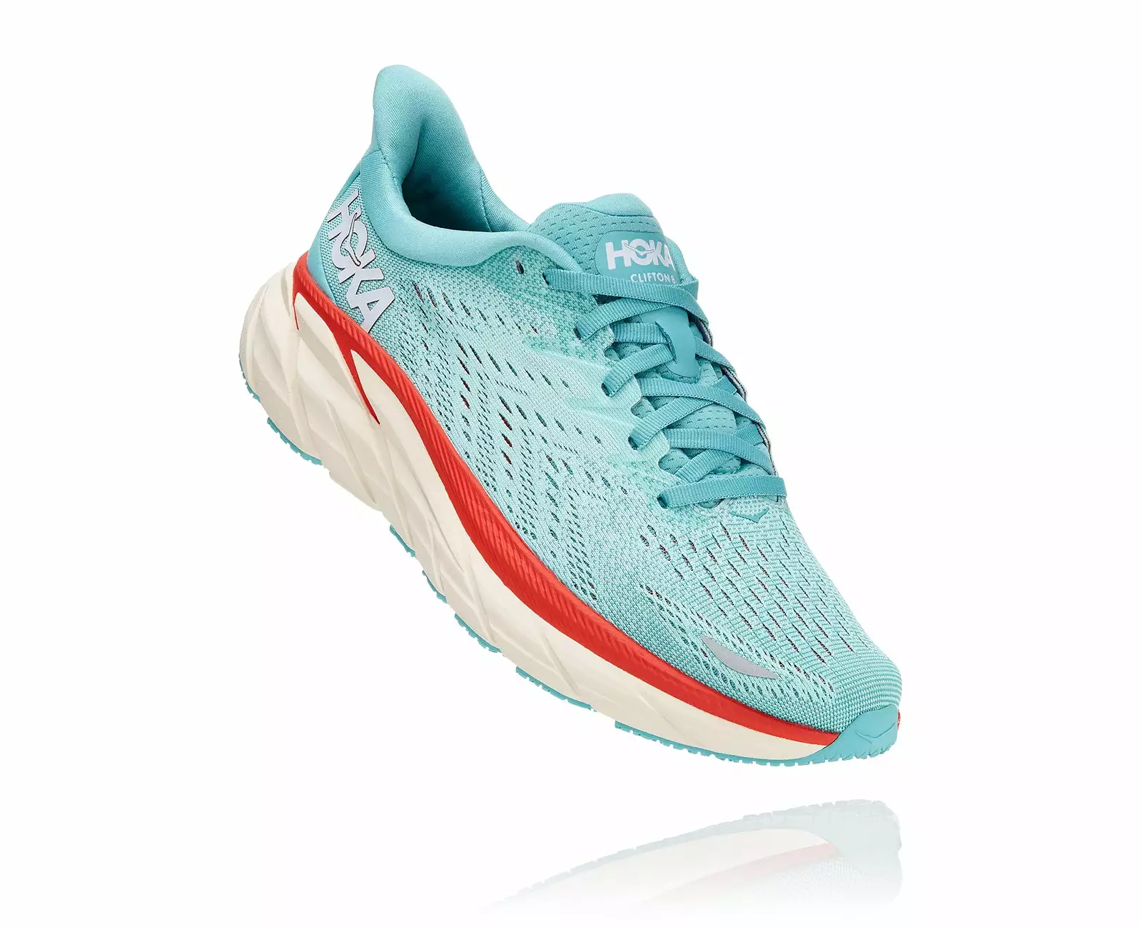Hoka Women's Clifton 8 (AEBL - Aquarelle/Eggshell Blue) 3 Hoka Women's Clifton 8 (AEBL - Aquarelle/Eggshell Blue)
