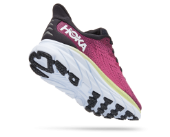 Hoka Women's Clifton 8 (BGIR - Blue Graphite/Ibis Rose) -Hoka Sales Store 1119394 BGIR 3