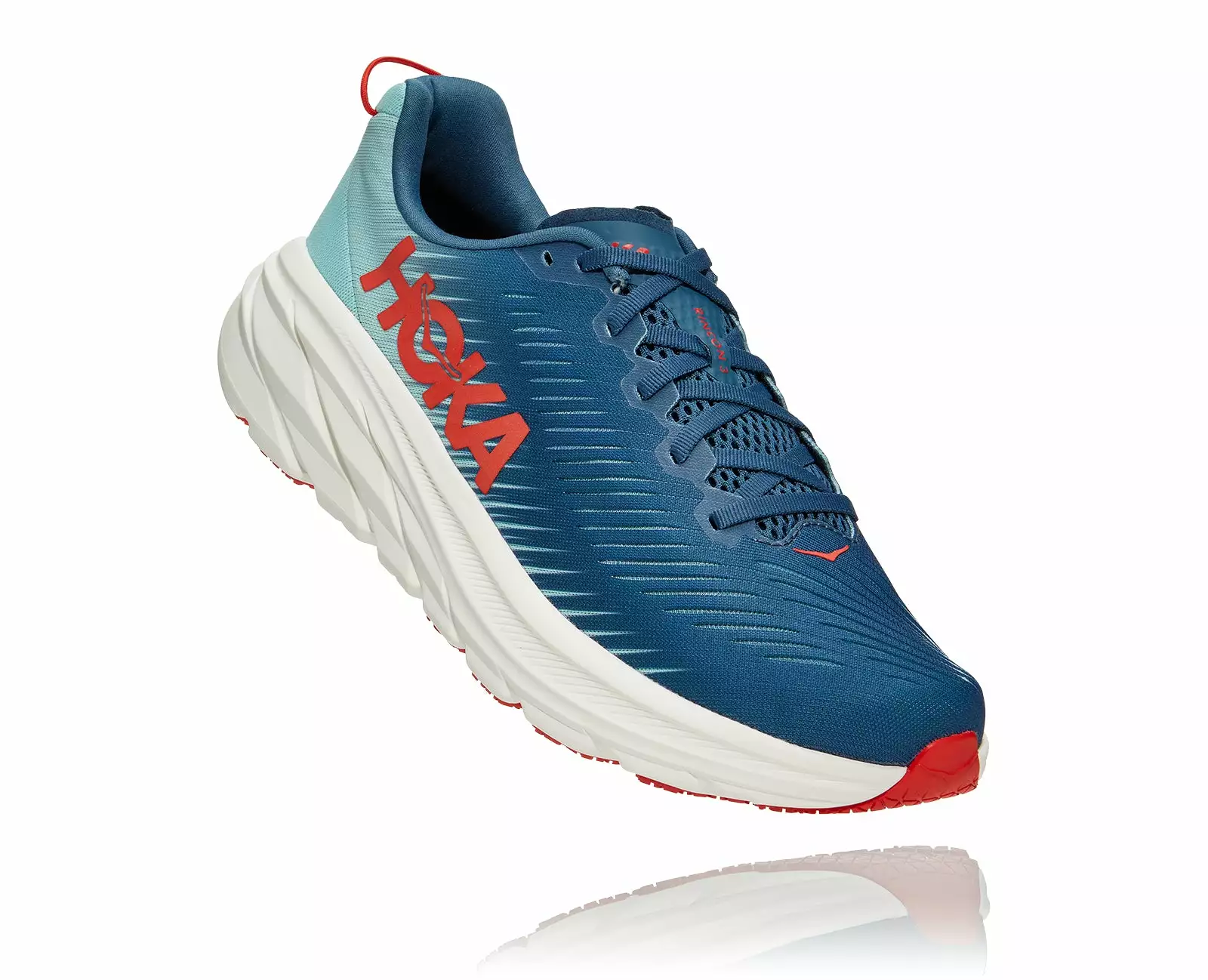 Hoka Men's Rincon 3 (RTEB - Real Teal/Electric Blue) 3 Hoka Men's Rincon 3 (RTEB - Real Teal/Electric Blue)