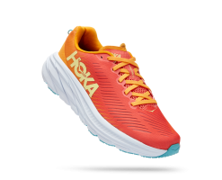 Hoka Women's Rincon 3 (CRYW - Camellia/Radiant Yellow)