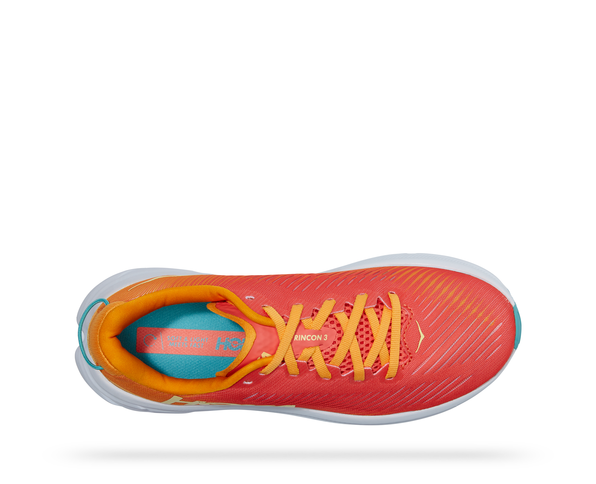 Hoka Women's Rincon 3 (CRYW - Camellia/Radiant Yellow) 7 Hoka Women's Rincon 3 (CRYW - Camellia/Radiant Yellow) - Image 5