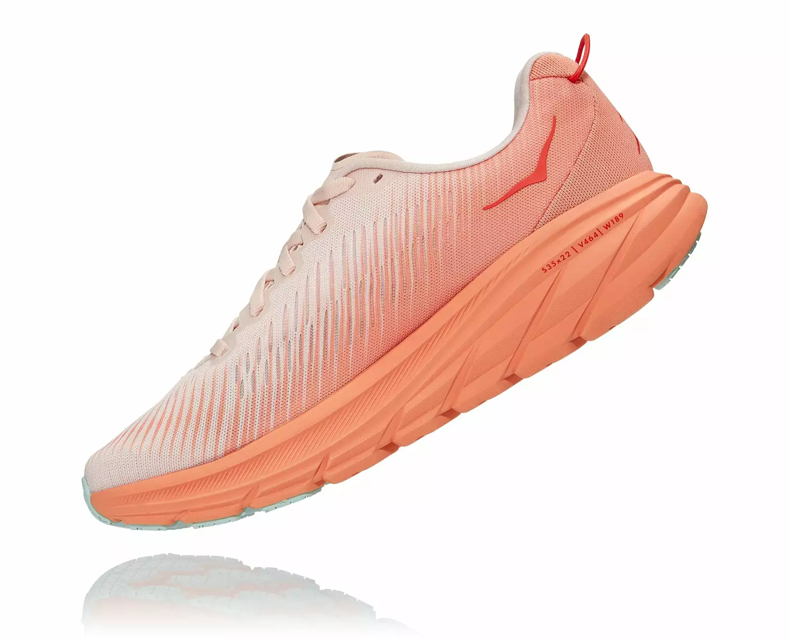 Hoka Women's Rincon 3 (SPCN - Silver Peony/Cantaloupe) 5 Hoka Women's Rincon 3 (SPCN - Silver Peony/Cantaloupe) - Image 3