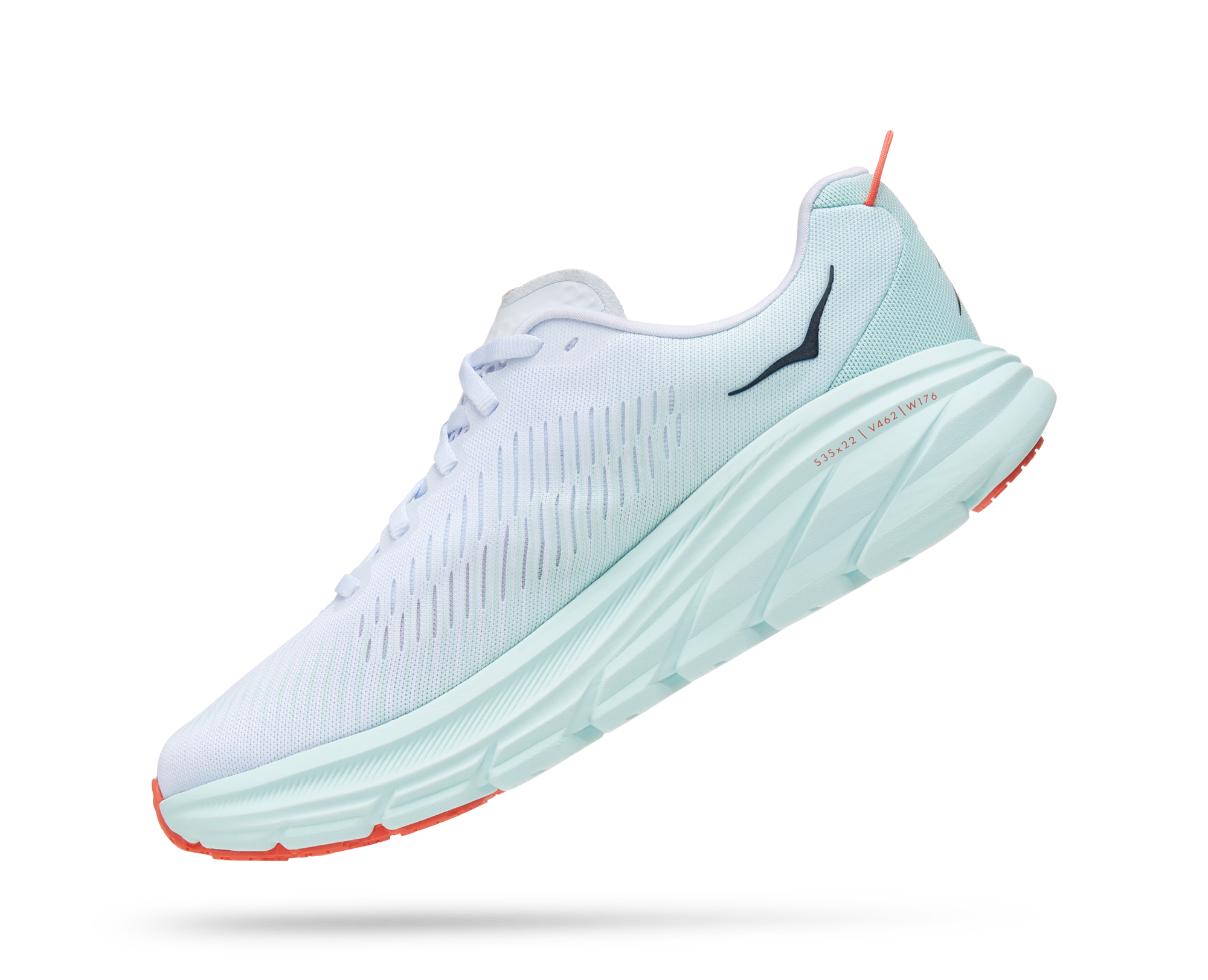 Hoka Women's Rincon 3 (WBGL - White/Blue Glass) 5 Hoka Women's Rincon 3 (WBGL - White/Blue Glass) - Image 4