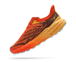 Hoka Men's Speedgoat 5 (PBAY - Puffin's Bill/Amber Yellow) -Hoka Sales Store 1123157 PBAY 4