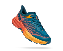 Hoka Women's Speedgoat 5 (BCCML - Blue Coral/Camellia)