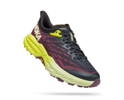 Hoka Women's Speedgoat 5 (BGEPM - Blue Graphite/Evening Primerose)