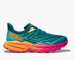 Hoka Women's Speedgoat 5 (DLCR- Deep Lake/ Ceramic)