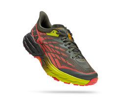 Hoka Men's Speedgoat 5 (TFST - Thyme/Fiesta)