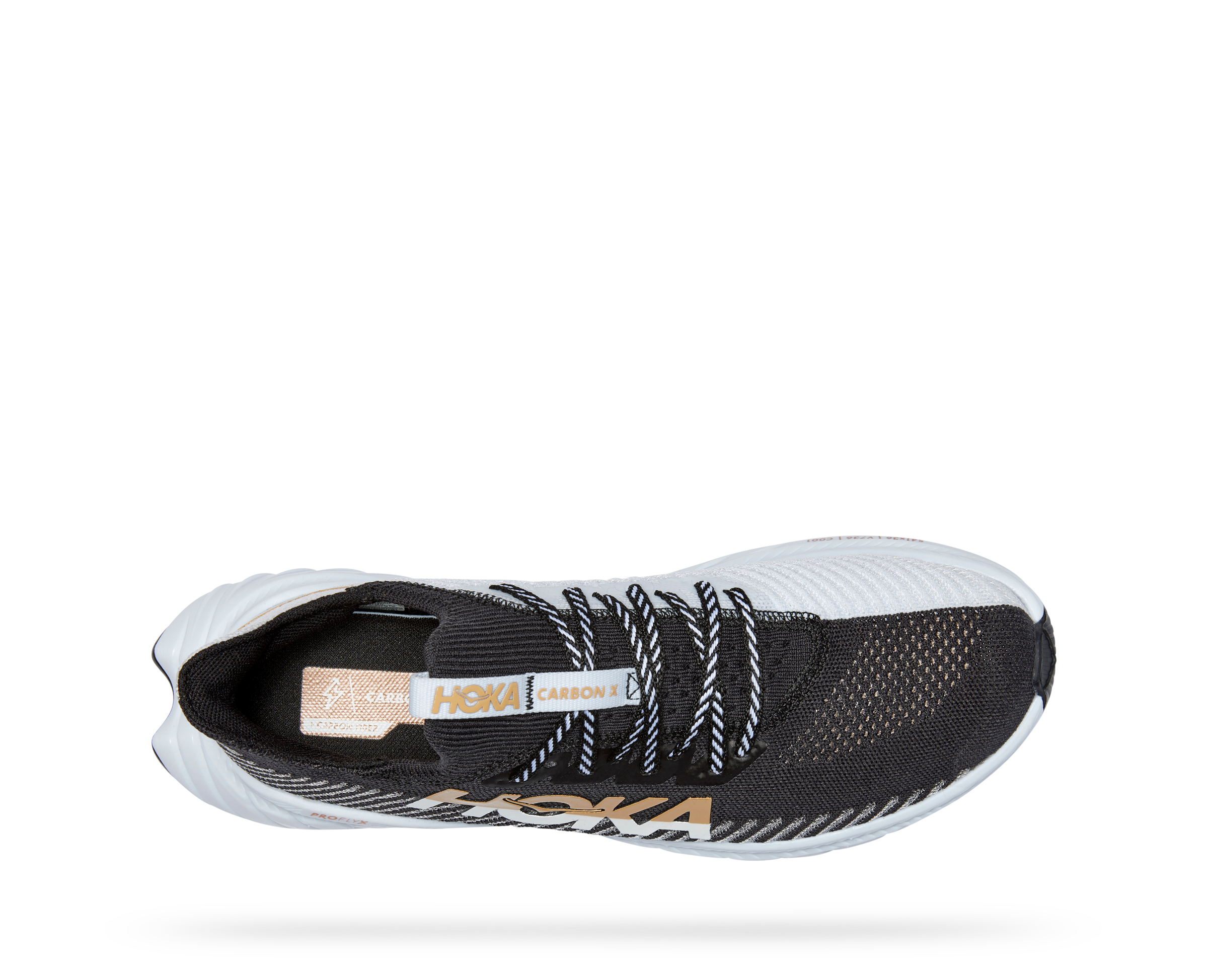 Hoka Men's Carbon X 3 (BWHT - Black/White) 7 Hoka Men's Carbon X 3 (BWHT - Black/White) - Image 5