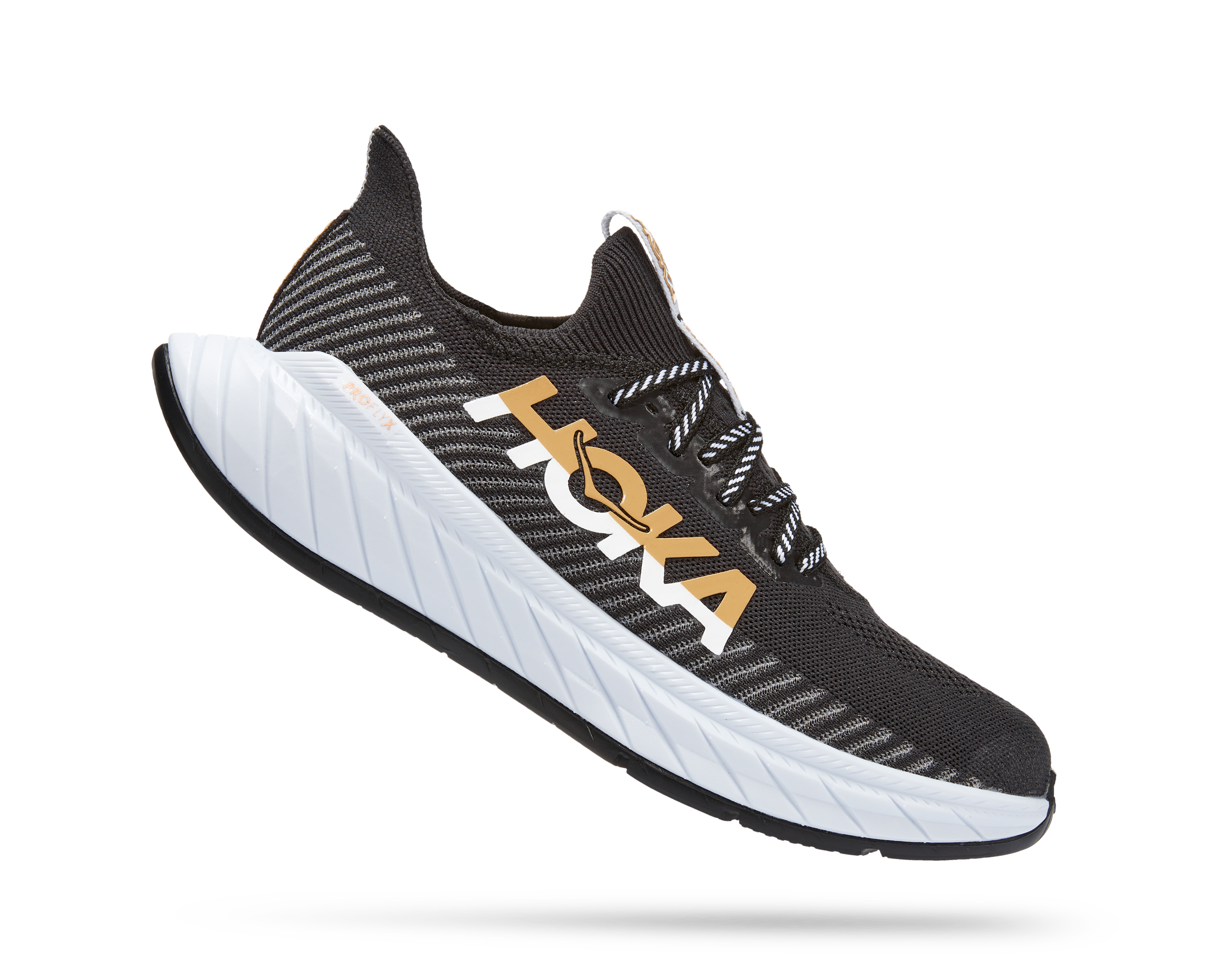 Hoka Women's Carbon X 3 (BWHT - Black/White) 4 Hoka Women's Carbon X 3 (BWHT - Black/White) - Image 2