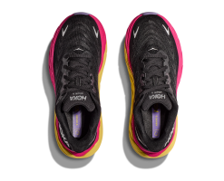 Hoka Women's Arahi 6 (BPYR - Black/Pink Yarrow) -Hoka Sales Store 1123195 BPYR 2