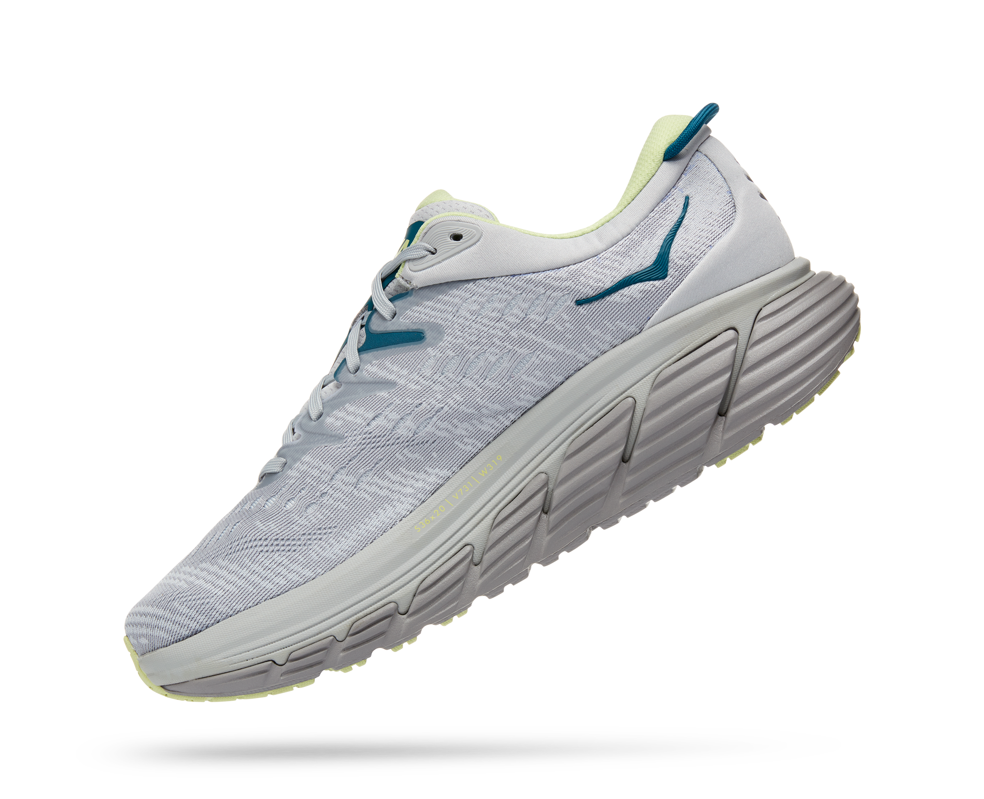 Hoka Men's Gaviota 4 WIDE (HMBT - Harbor Mist/Butterfly) 6 Hoka Men's Gaviota 4 WIDE (HMBT - Harbor Mist/Butterfly) - Image 4