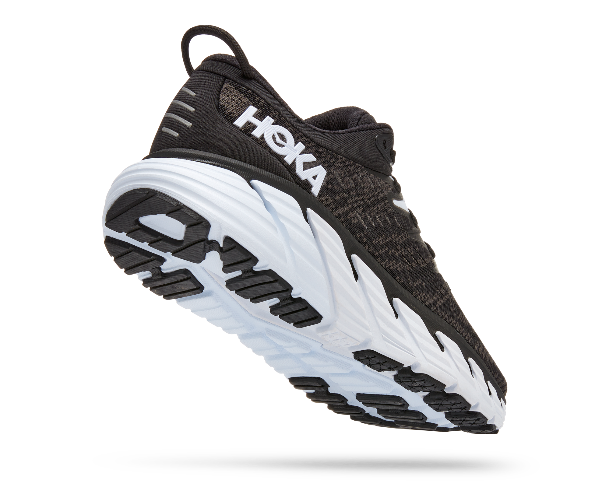 Hoka Women's Gaviota 4 D WIDE (BWHT - Black/White) 5 Hoka Women's Gaviota 4 D WIDE (BWHT - Black/White) - Image 3