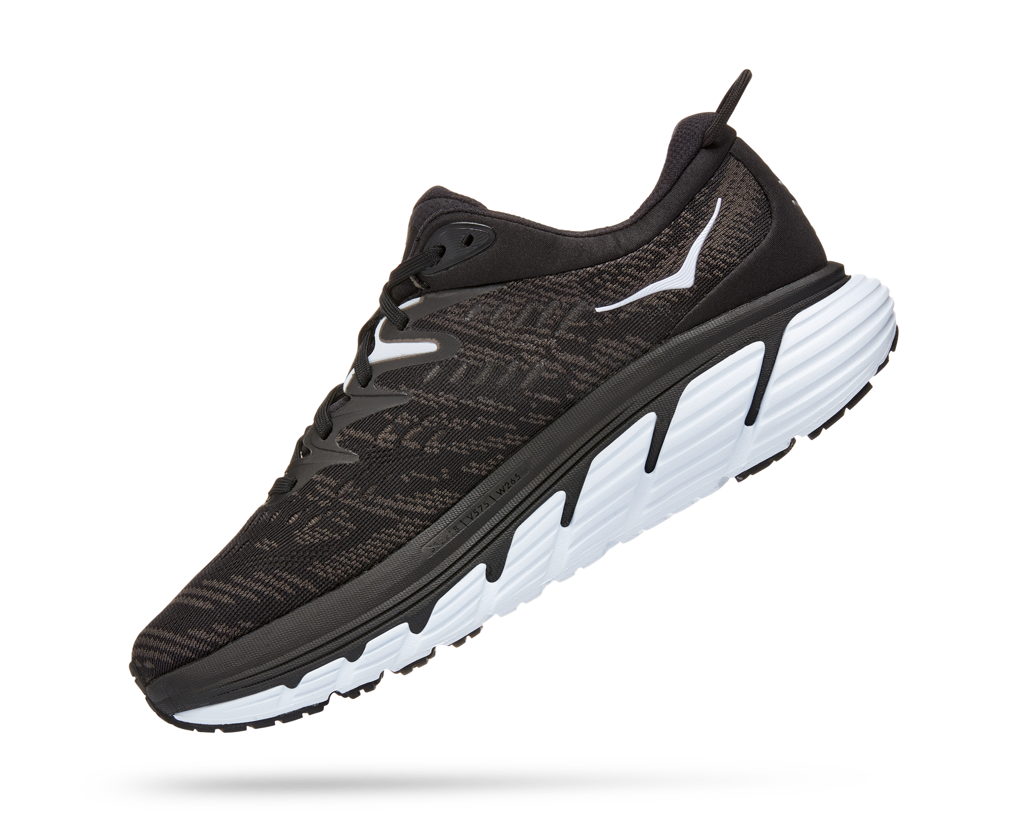 Hoka Women's Gaviota 4 D WIDE (BWHT - Black/White) 6 Hoka Women's Gaviota 4 D WIDE (BWHT - Black/White) - Image 4