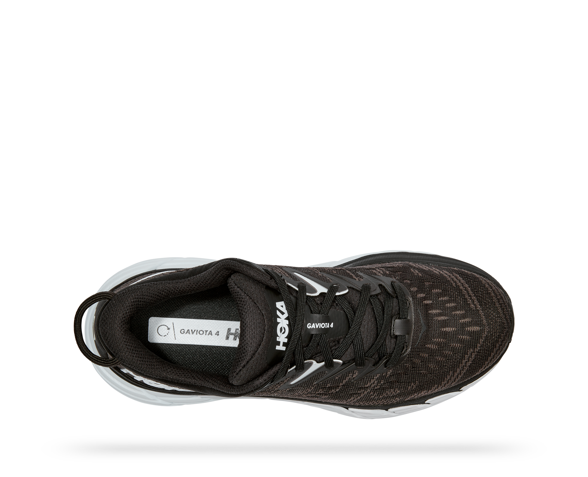 Hoka Women's Gaviota 4 D WIDE (BWHT - Black/White) 7 Hoka Women's Gaviota 4 D WIDE (BWHT - Black/White) - Image 5