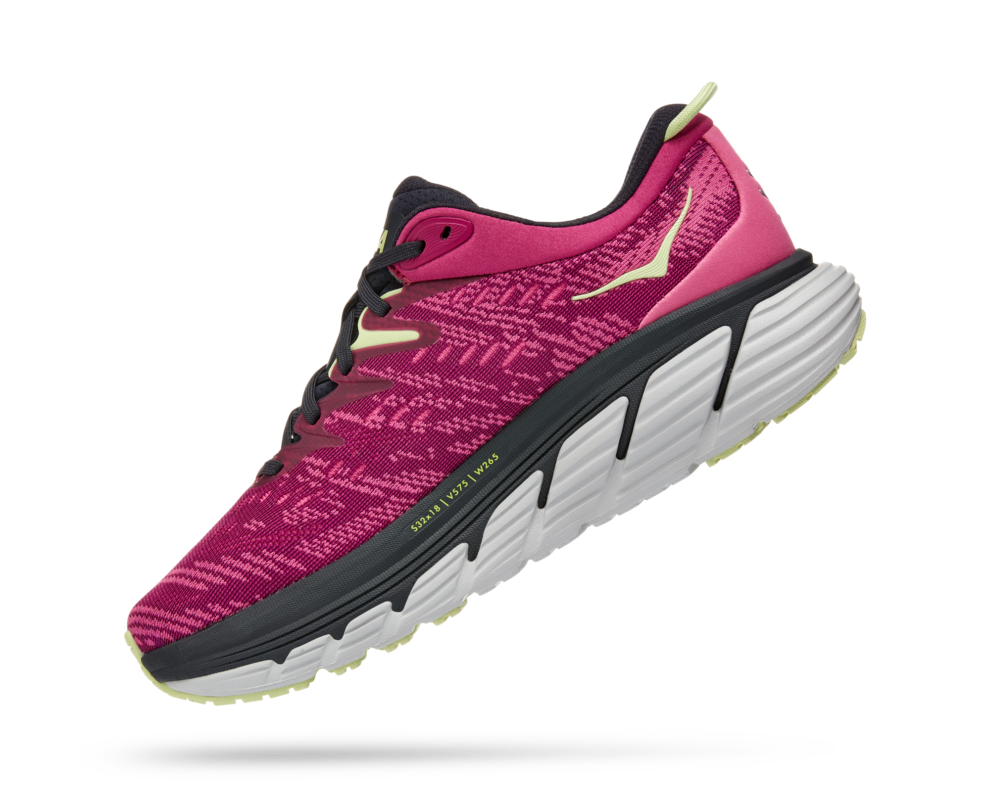 Hoka Women's Gaviota 4 (FFBG - Festival Fuchsia/Blue Graphite) 6 Hoka Women's Gaviota 4 (FFBG - Festival Fuchsia/Blue Graphite) - Image 4