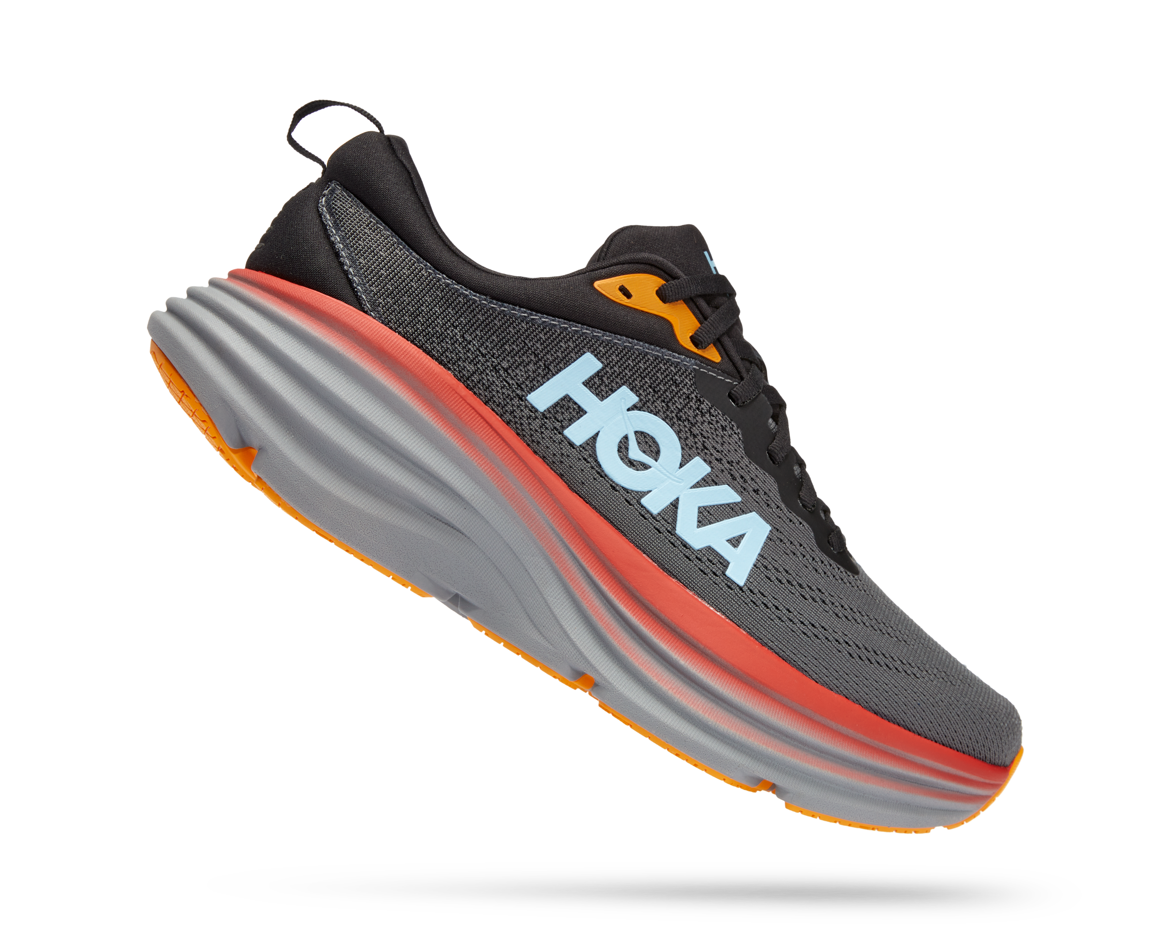 Hoka Men's Bondi 8 (ACTL - Anthracite/Castlerock) 4 Hoka Men's Bondi 8 (ACTL - Anthracite/Castlerock) - Image 2