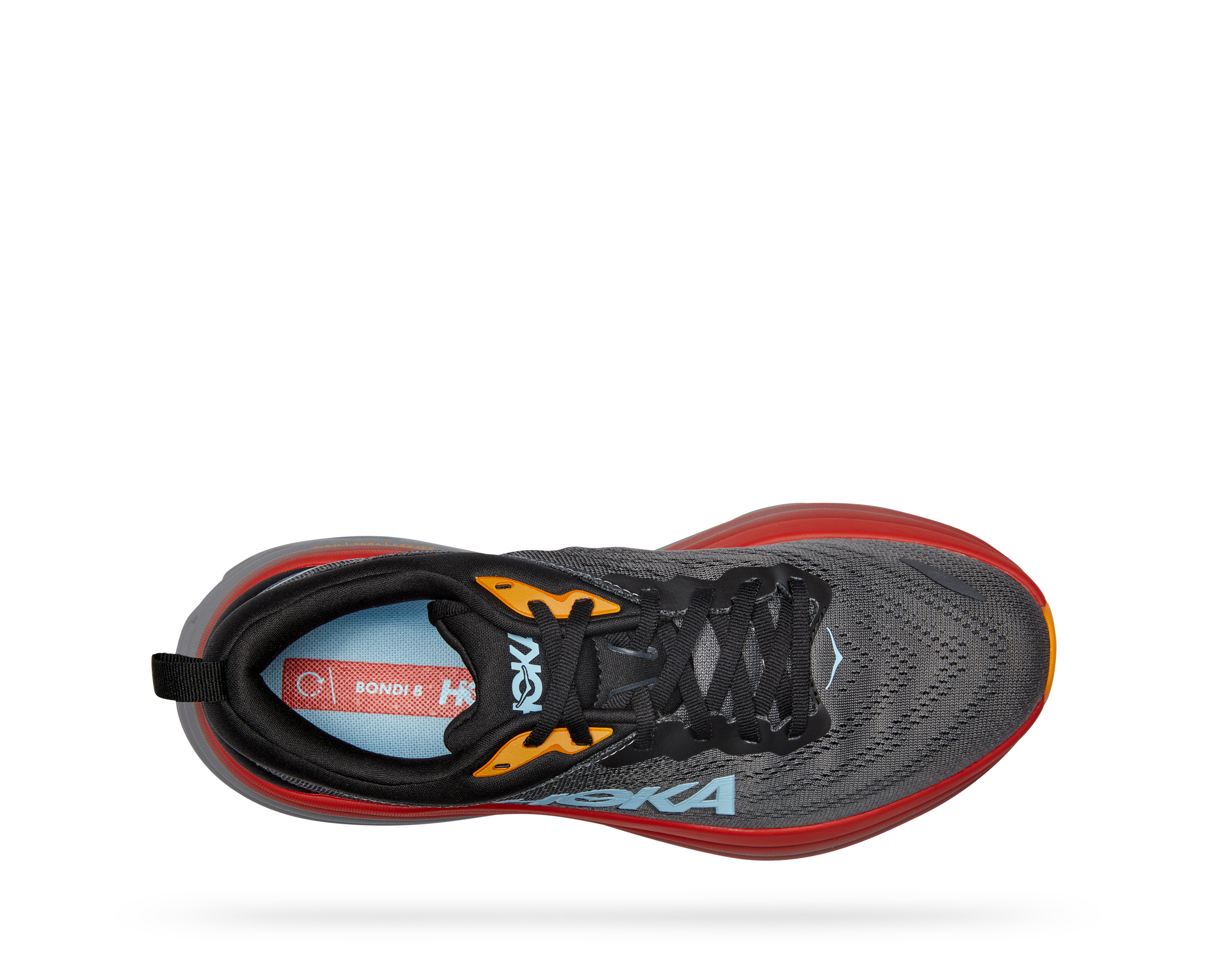 Hoka Men's Bondi 8 (ACTL - Anthracite/Castlerock) 7 Hoka Men's Bondi 8 (ACTL - Anthracite/Castlerock) - Image 5