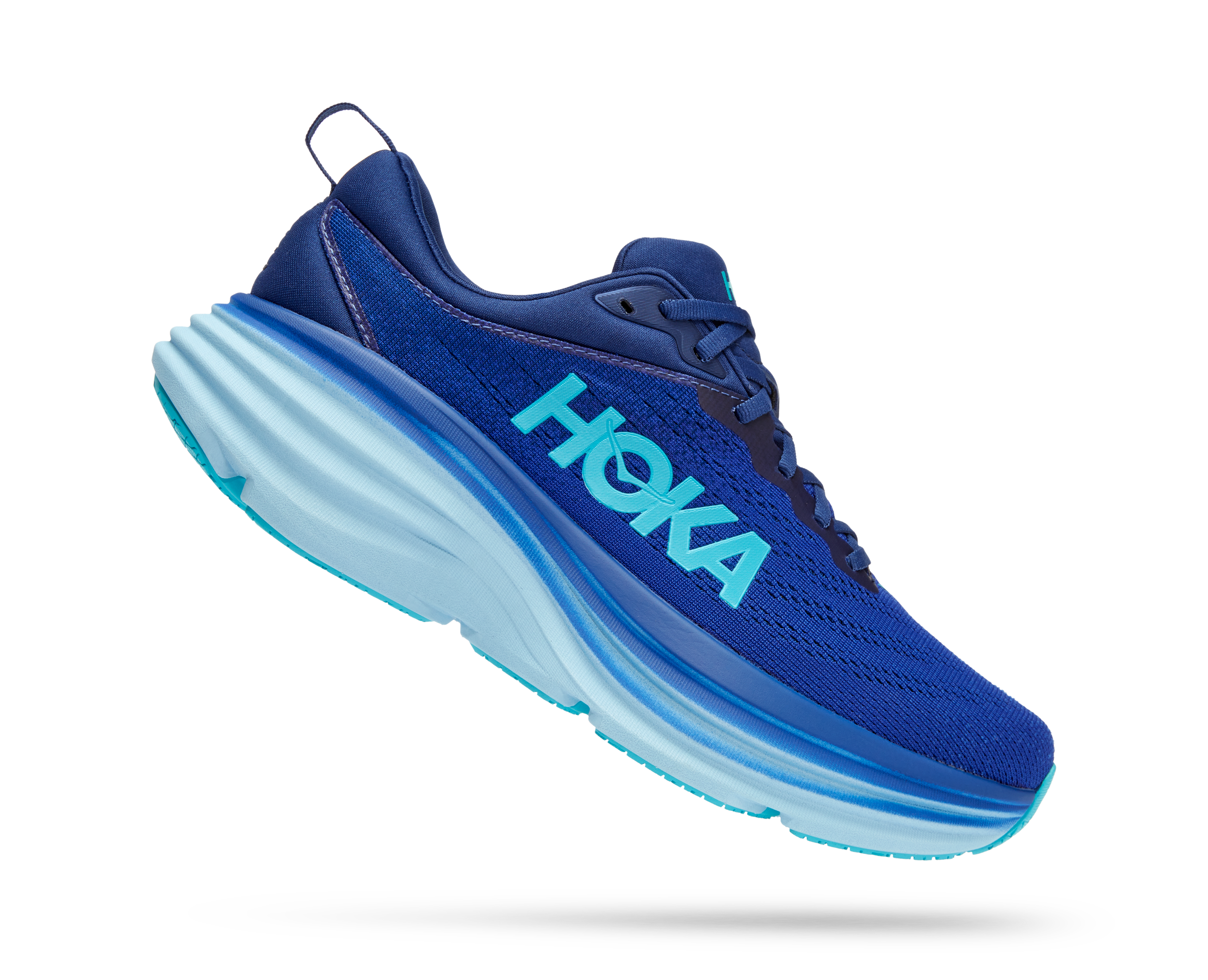 Hoka Men's Bondi 8 (BBBG - Bellwether Blue/Bluing) 4 Hoka Men's Bondi 8 (BBBG - Bellwether Blue/Bluing) - Image 2