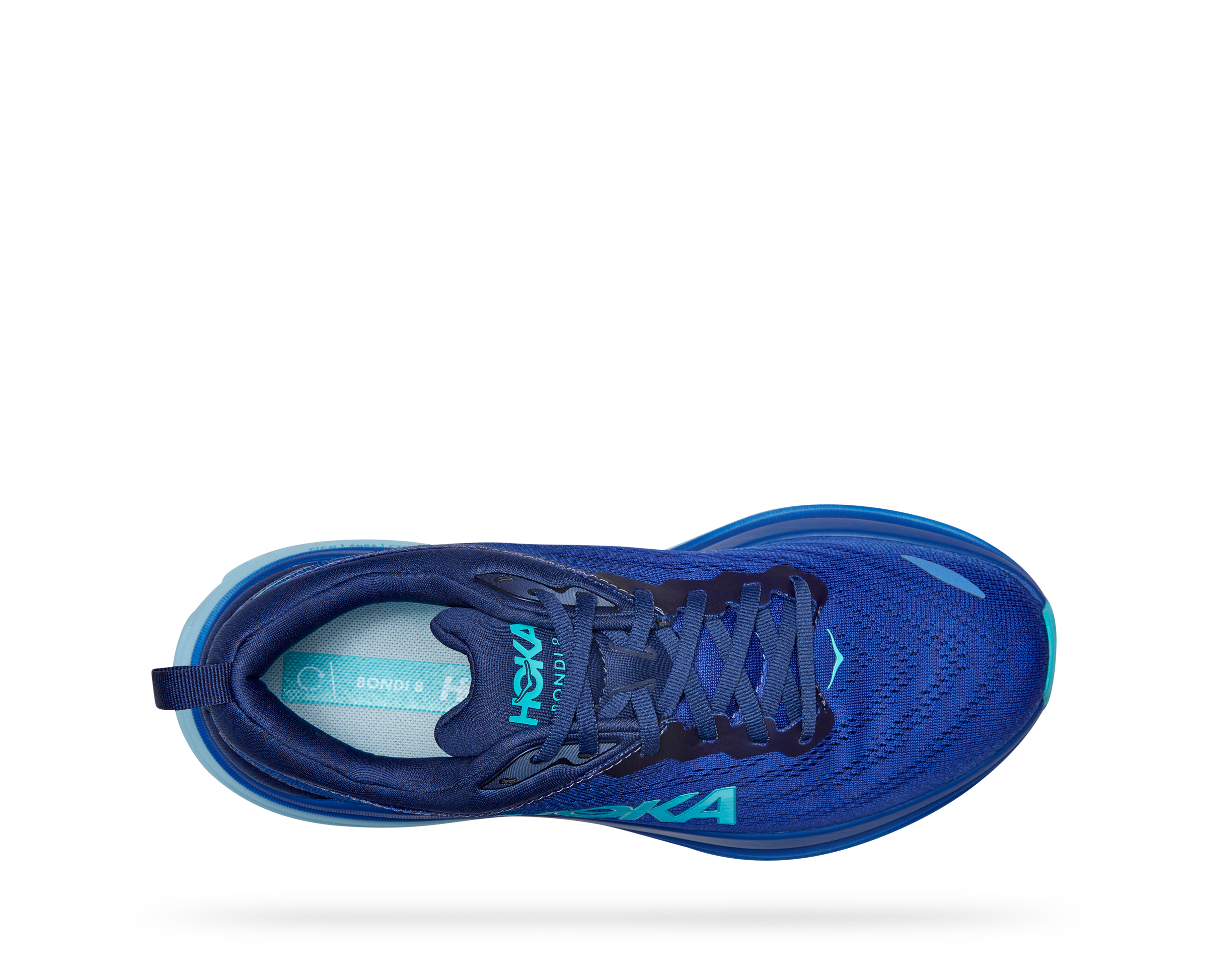Hoka Men's Bondi 8 (BBBG - Bellwether Blue/Bluing) 7 Hoka Men's Bondi 8 (BBBG - Bellwether Blue/Bluing) - Image 5