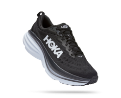 Hoka Men's Bondi 8 (BWHT - Black/White)