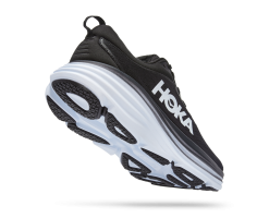 Hoka Men's Bondi 8 (BWHT - Black/White) 10 Hoka Men's Bondi 8 (BWHT - Black/White) -Hoka Sales Store 1123202 BWHT 3