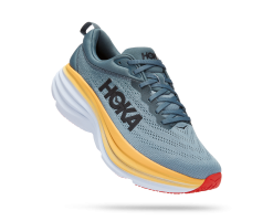 Hoka Men's Bondi 8 (GBMS - Goblin Blue/Mountain Spring)