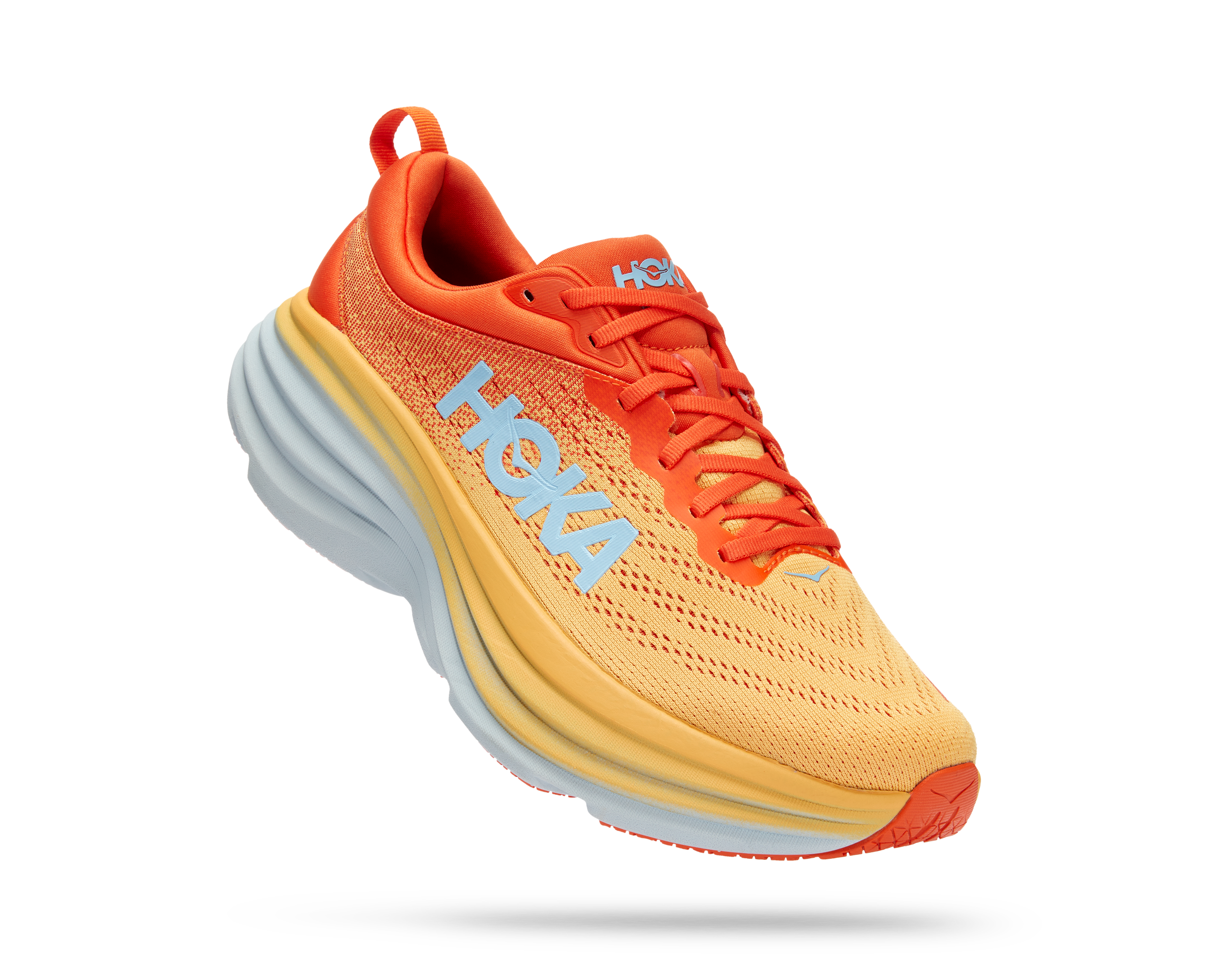 Hoka Men's Bondi 8 (PBAY - Puffin's Bill/Amber Yellow) 3 Hoka Men's Bondi 8 (PBAY - Puffin's Bill/Amber Yellow)