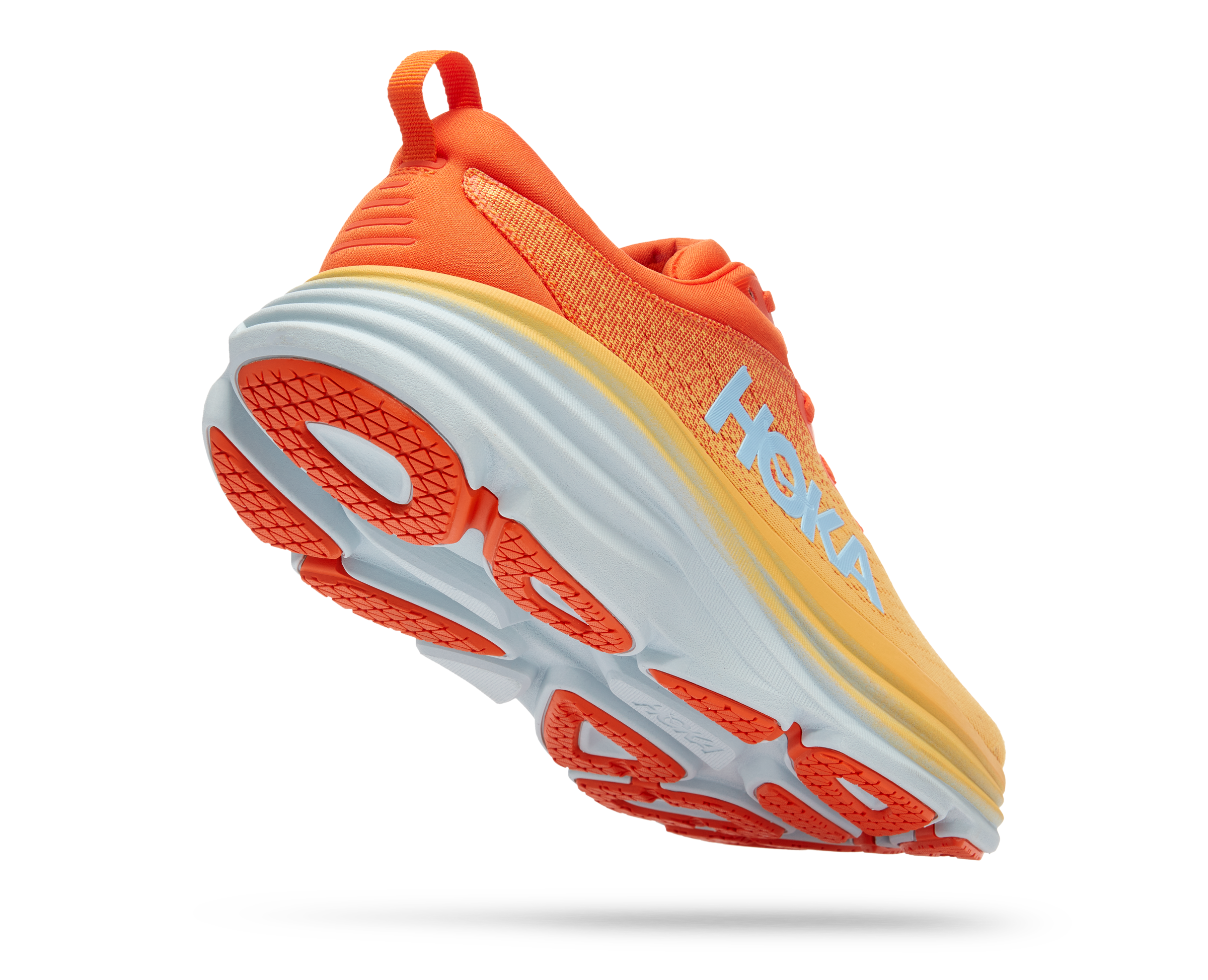 Hoka Men's Bondi 8 (PBAY - Puffin's Bill/Amber Yellow) 5 Hoka Men's Bondi 8 (PBAY - Puffin's Bill/Amber Yellow) - Image 3