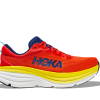 Hoka Men's Bondi 8 (RAFL - Red Alert/Flame) 1 Hoka Men's Bondi 8 (RAFL - Red Alert/Flame) -Hoka Sales Store 1123202 RAFL 1