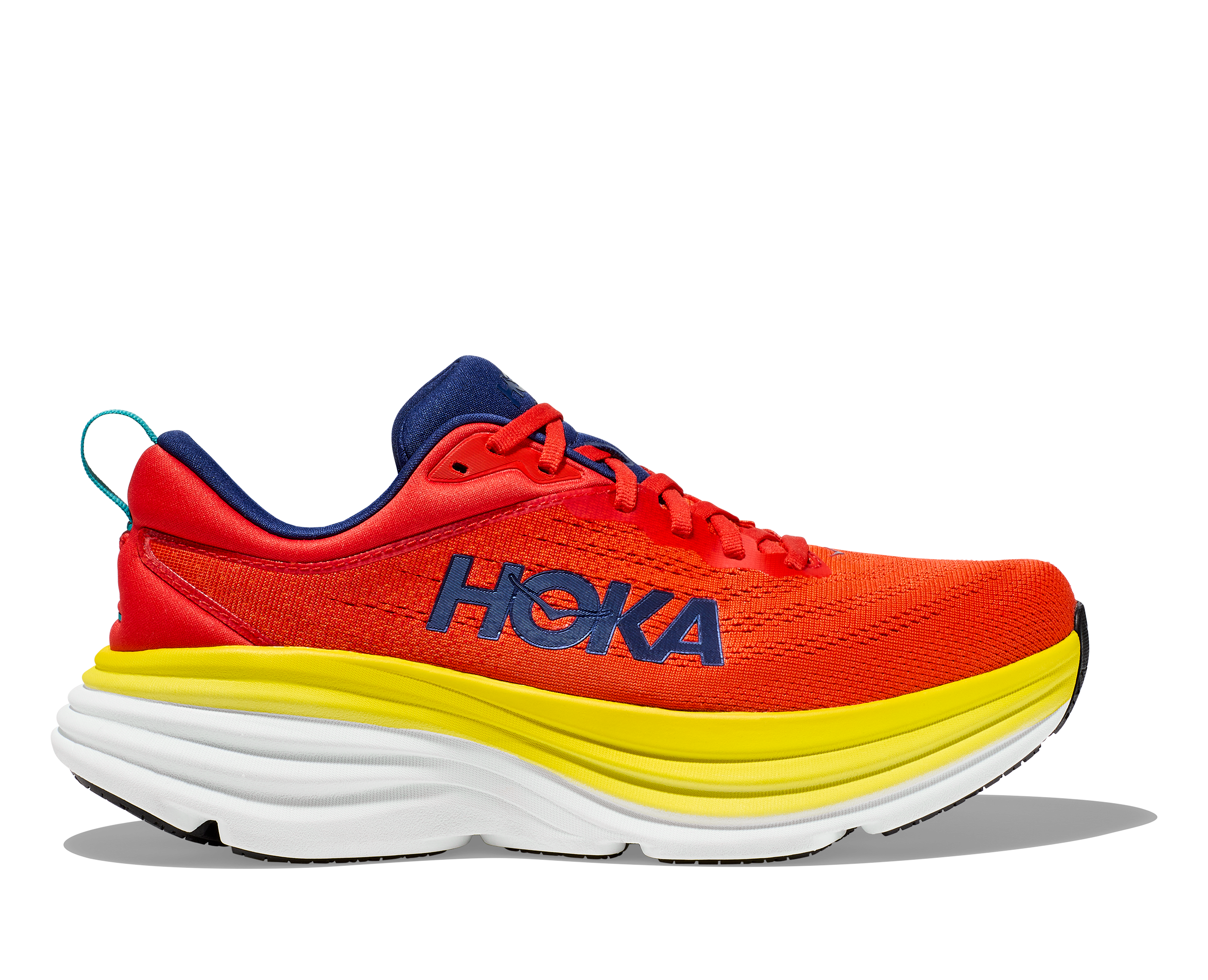 Hoka Men's Bondi 8 (RAFL - Red Alert/Flame) 3 Hoka Men's Bondi 8 (RAFL - Red Alert/Flame)