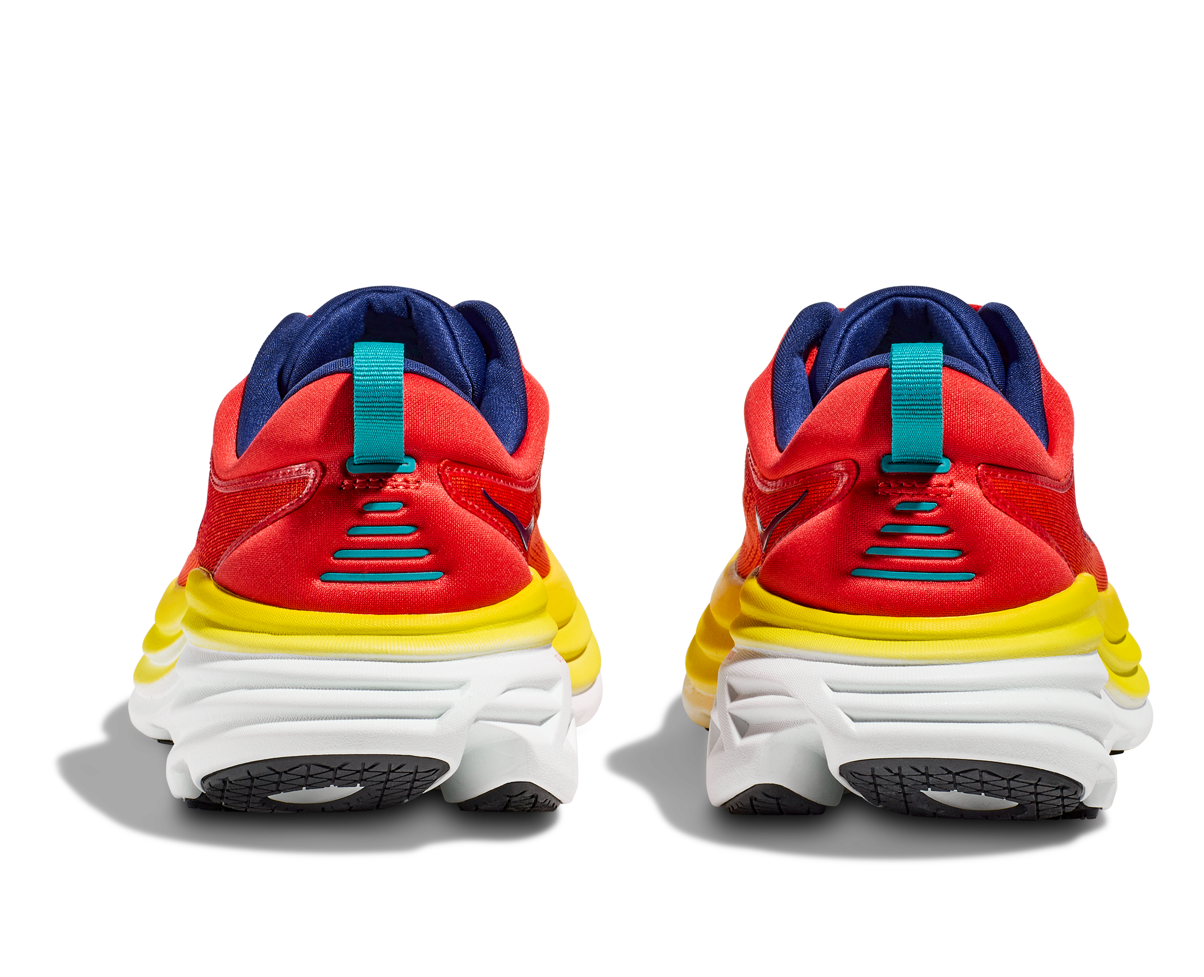 Hoka Men's Bondi 8 (RAFL - Red Alert/Flame) 7 Hoka Men's Bondi 8 (RAFL - Red Alert/Flame) - Image 5