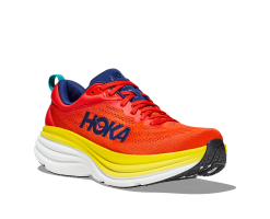 Hoka Men's Bondi 8 (RAFL - Red Alert/Flame) 13 Hoka Men's Bondi 8 (RAFL - Red Alert/Flame) -Hoka Sales Store 1123202 RAFL 6