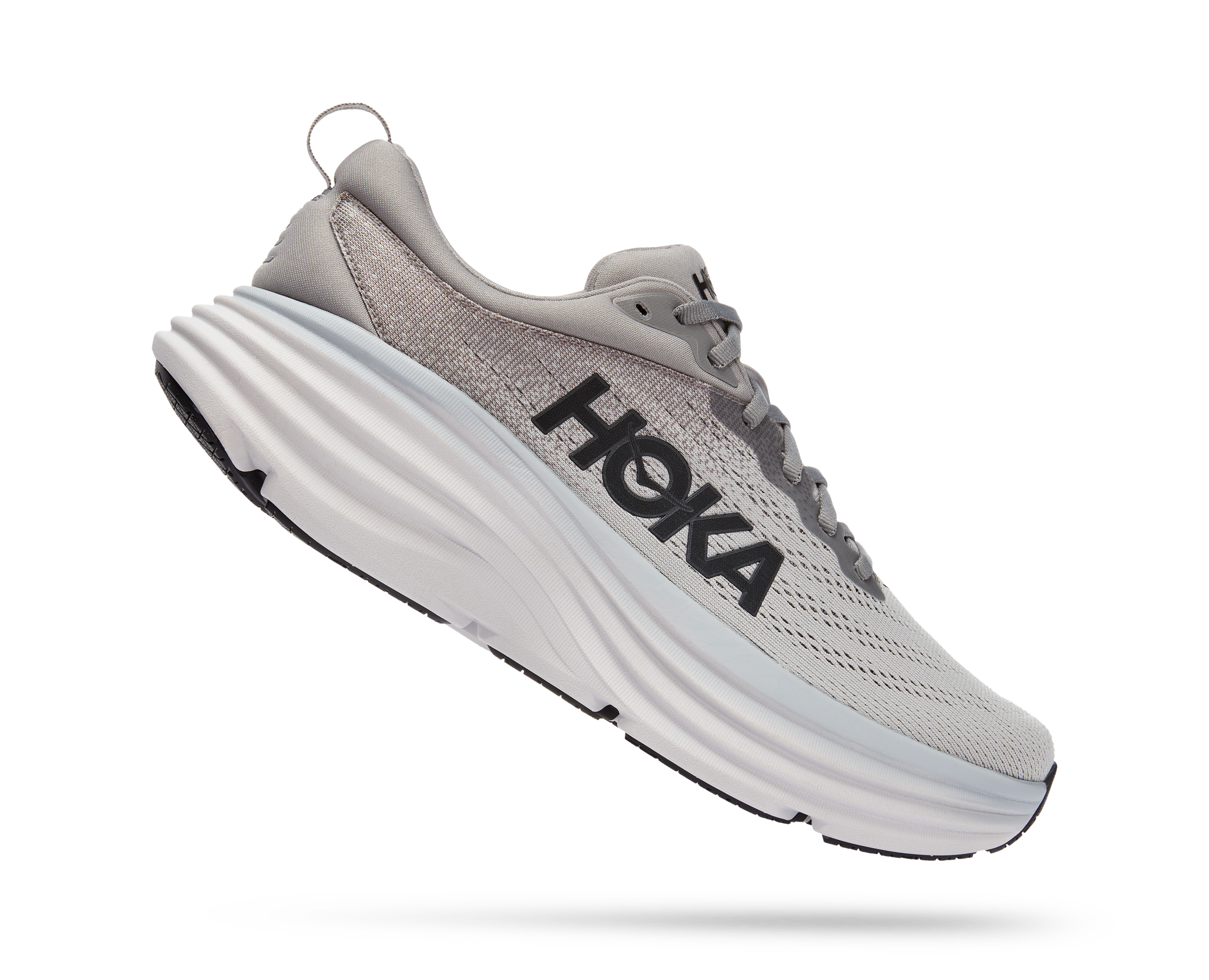 Hoka Men's Bondi 8 (SHMS - Sharkskin/Harbor Mist) 4 Hoka Men's Bondi 8 (SHMS - Sharkskin/Harbor Mist) - Image 2