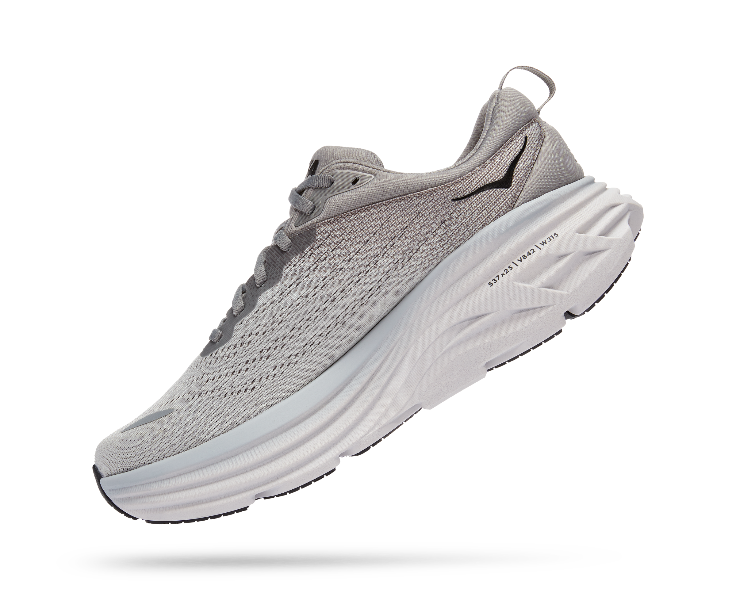 Hoka Men's Bondi 8 (SHMS - Sharkskin/Harbor Mist) 6 Hoka Men's Bondi 8 (SHMS - Sharkskin/Harbor Mist) - Image 4