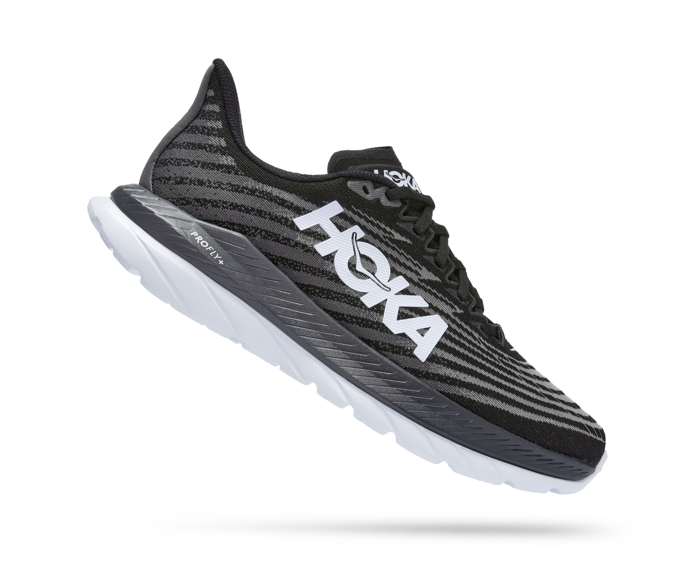 Hoka Men's Mach 5 (BCSTL - Black/Castlerock) 4 Hoka Men's Mach 5 (BCSTL - Black/Castlerock) - Image 2