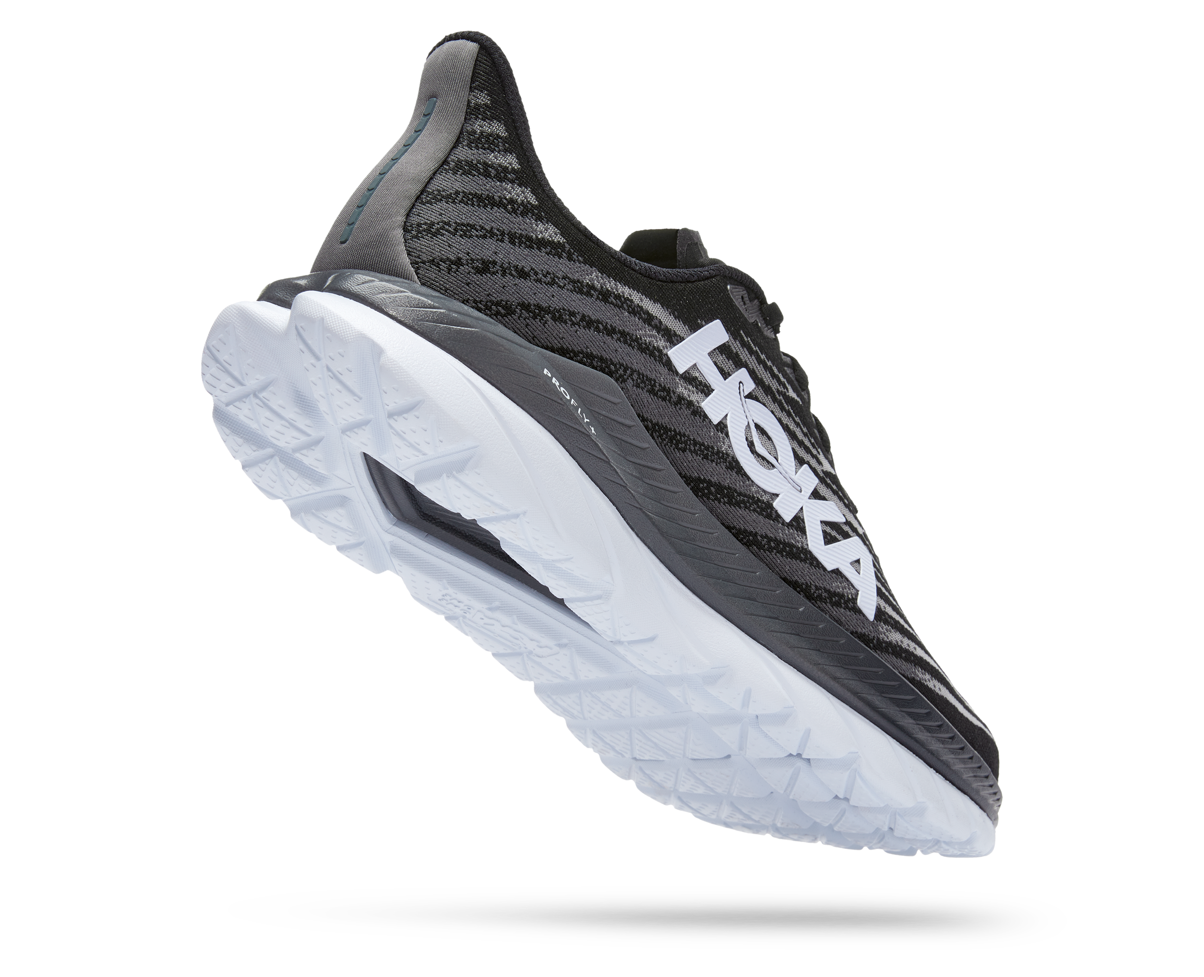 Hoka Men's Mach 5 (BCSTL - Black/Castlerock) 5 Hoka Men's Mach 5 (BCSTL - Black/Castlerock) - Image 3