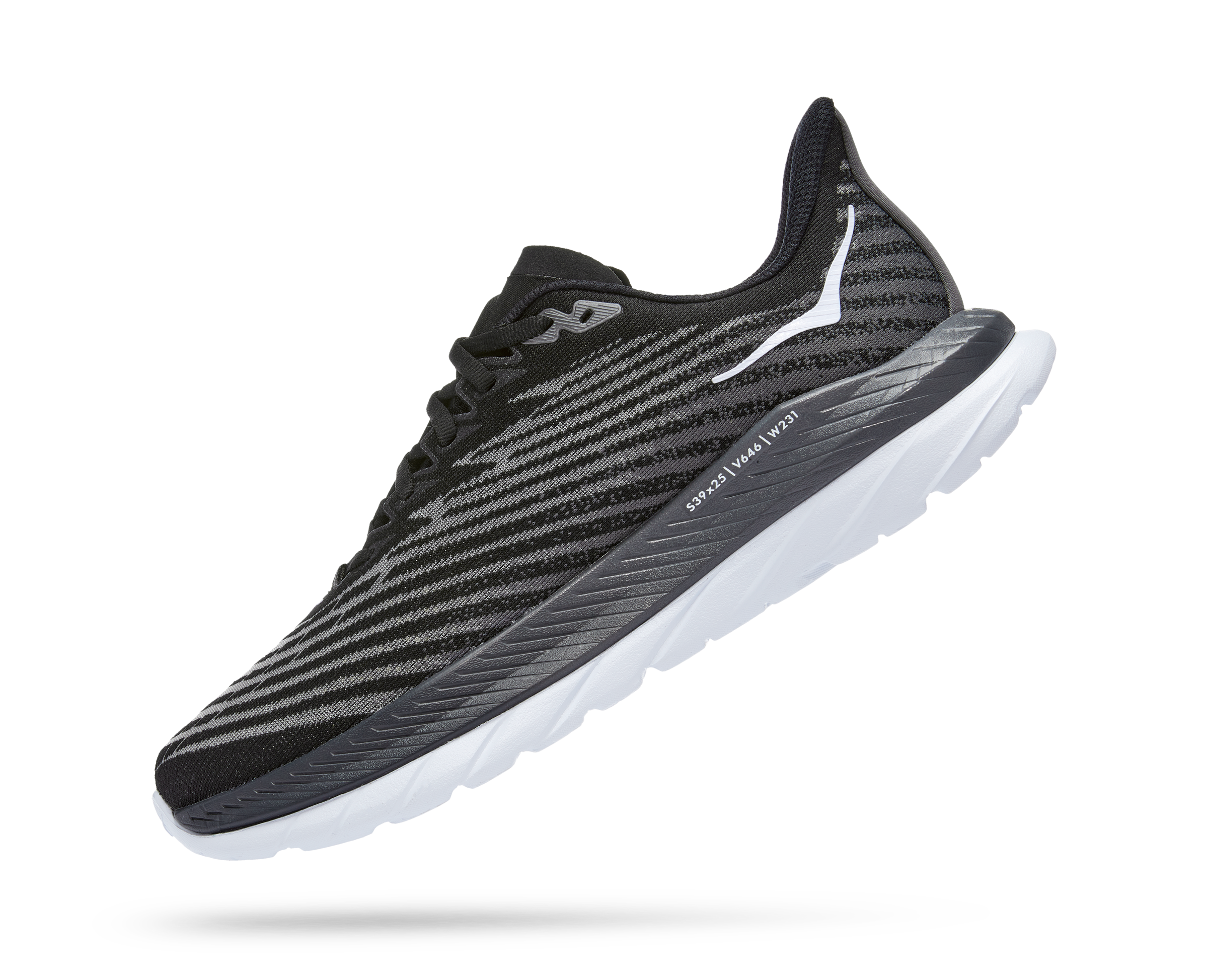 Hoka Men's Mach 5 (BCSTL - Black/Castlerock) 6 Hoka Men's Mach 5 (BCSTL - Black/Castlerock) - Image 4