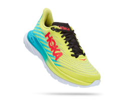Hoka Men's Mach 5 (EPSB - Evening Primrose/Scuba Blue