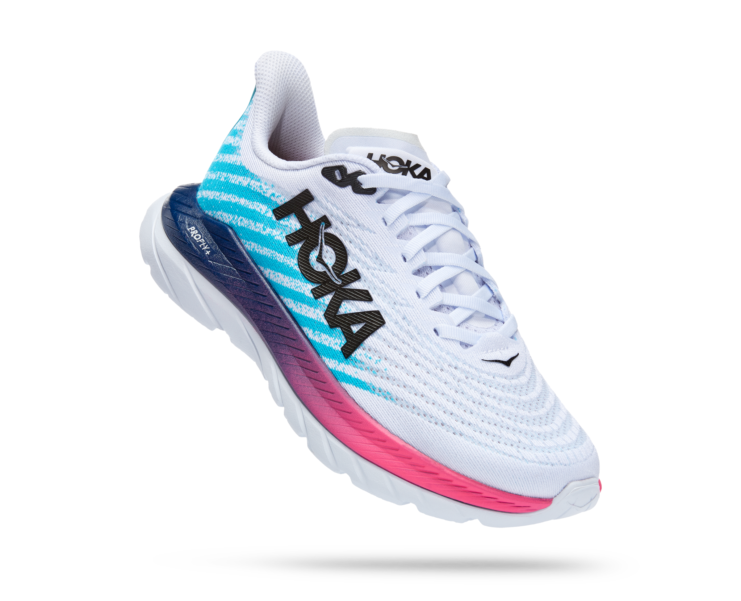 Hoka Women's Mach 5 (WSBB - White/Scuba Blue) 3 Hoka Women's Mach 5 (WSBB - White/Scuba Blue)