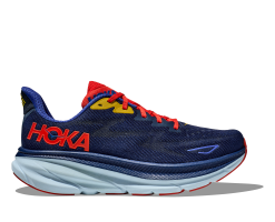 Hoka Men's Clifton 9 WIDE (BBDGB - Bellwether Blu/Dazzling Blue)